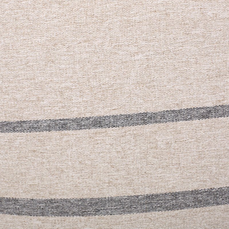 Fauteuil à billes et méridienne en tissu, Tissu ivoire / gris