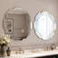 Miroir à cadre biseauté avec cintres-193662368