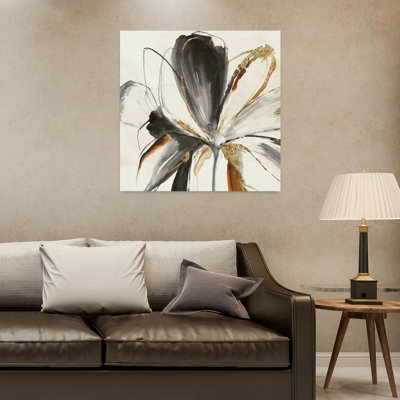 Gloire I, art floral élégant et abstrait