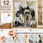 Shower Curtains with Hooks Included-1102681243
