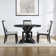 Nya Round Solid Wood Base Dining Table