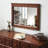 Rectangle Solid wood Wall Mirror