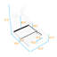 Lit plateforme simple tapissier avec tête de lit-1241056395