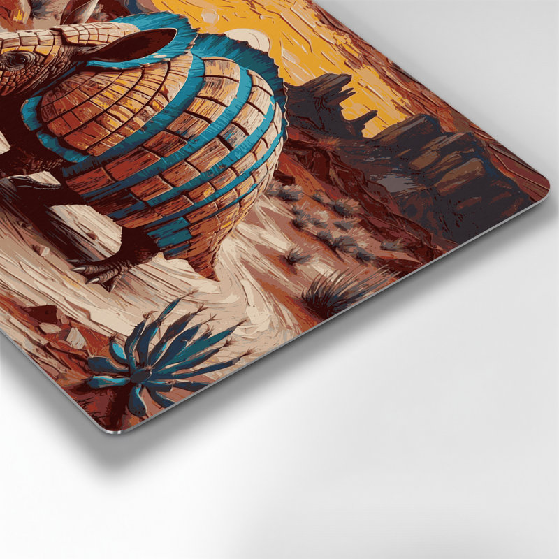 «Southwestern Animals», art mural brun en métal 3