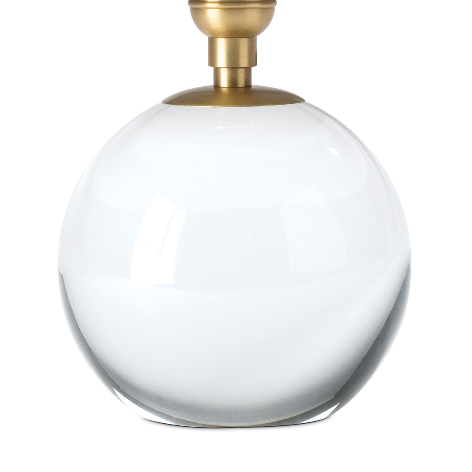 Giorgio Crystal Table Lamp, Gold, Green