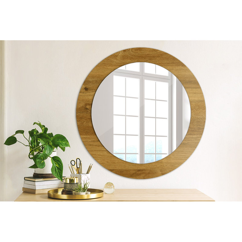 Huldar Glass Flat Wall Mirror