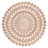 Charlye Natural Fiber Flat Weave Jute Solid Color Rug-1324782753