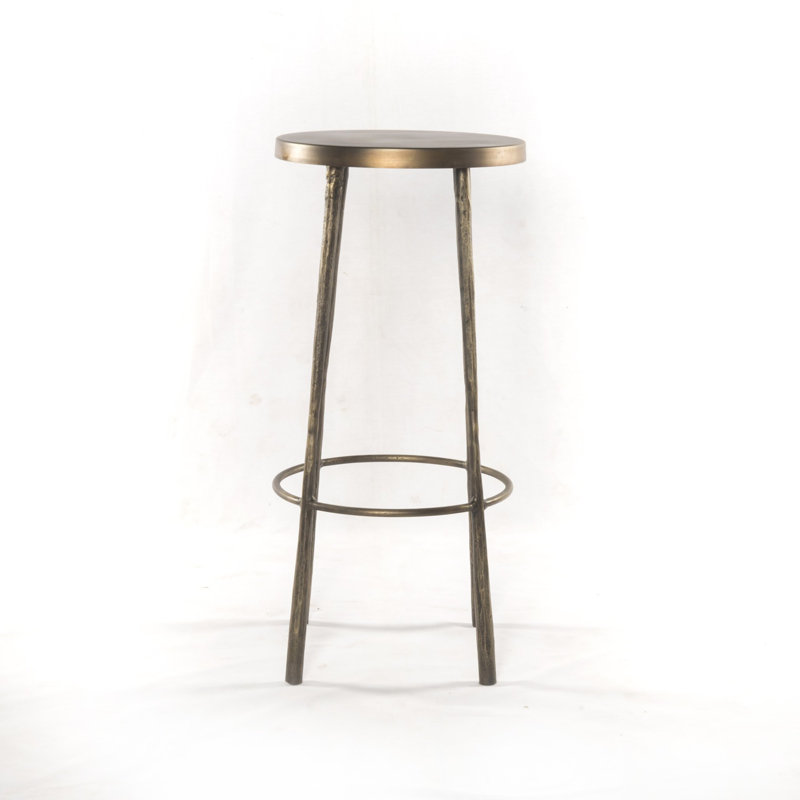 Westwood 26" Counter Stool, Antique Brass, Bar Stool (30" Seat Height)