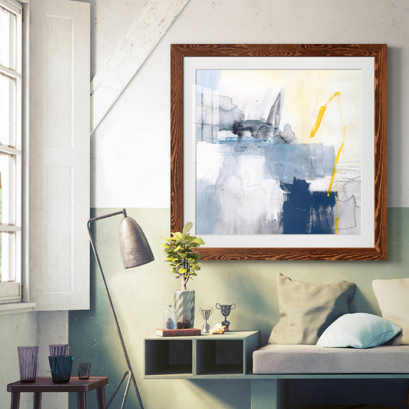 Impression encadrée Raio I-Premium - prête à être accrochée, H 17 po x l 17 po x P 1 po, Érable encadré