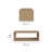 Southampton Solid Wood Top Coffee Table-92371684
