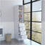 Armoire à linge Artic, trois tablettes, une porte, finition blanche-1574897928