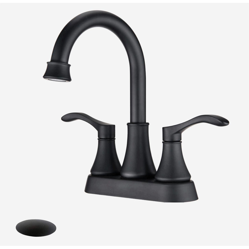 Robinet de salle de bain à ensemble central avec bonde