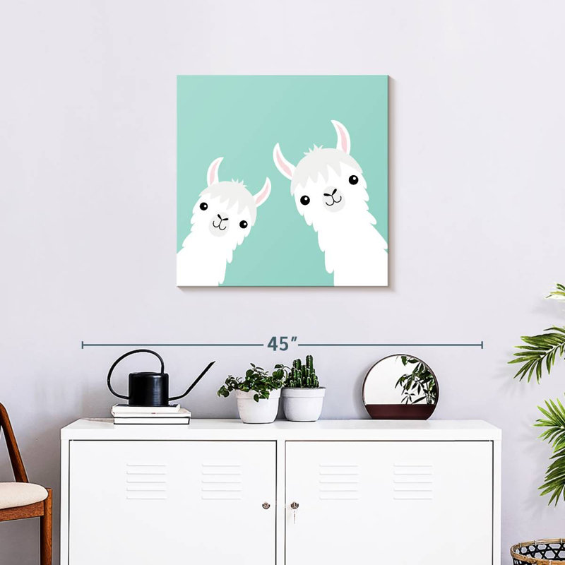 Crowle Cute Cartoon Llamas