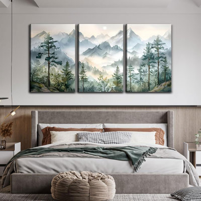 3 Piece Wrapped Canvas Print