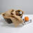Handmade Synthetic Rattan Nesting Storage Basket with Handles (Set of 3)