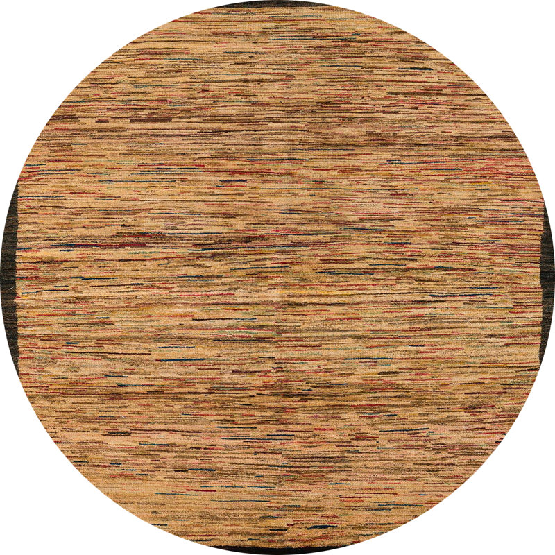 Stutler Abstract Indoor Rug, Round 3'