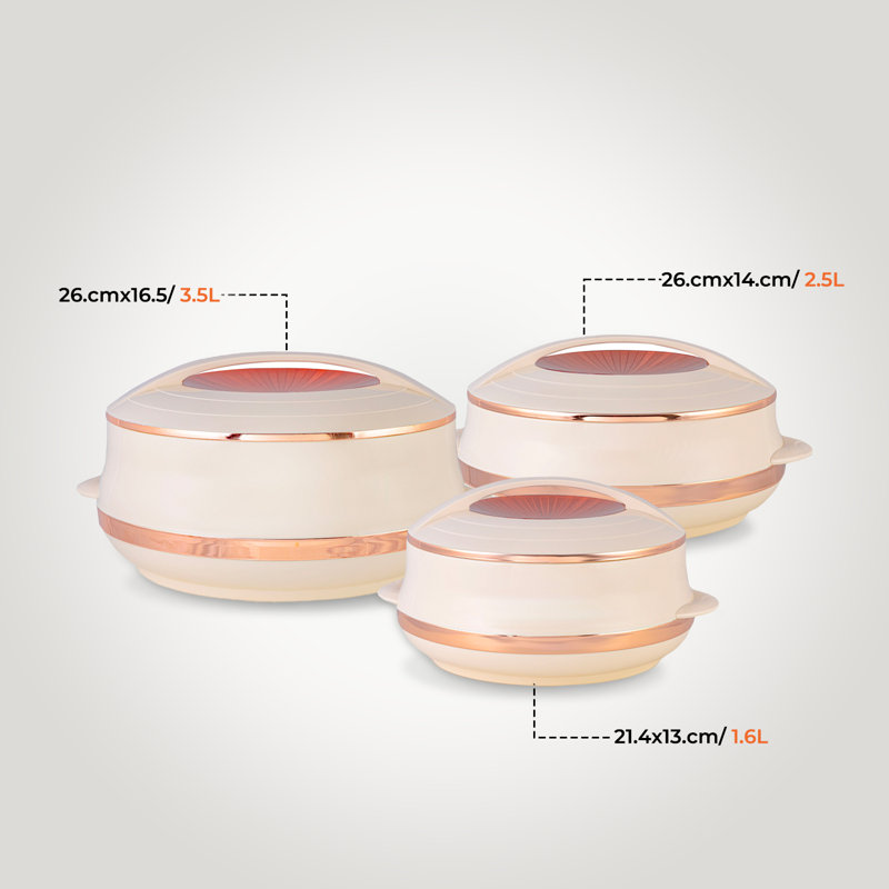 Food Storage Container, Beige