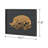 Rustic Floral Hedgehog Wood Wall Decor