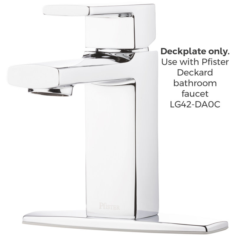 Robinet pour commande simple pfister deckard pontet, Chrome poli