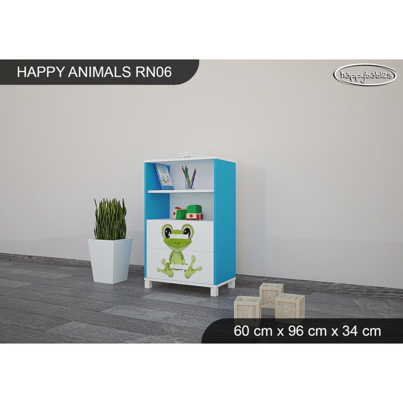 60cm W Kids Cube, Blue