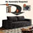 63" 2Setaser Sofa-436540386
