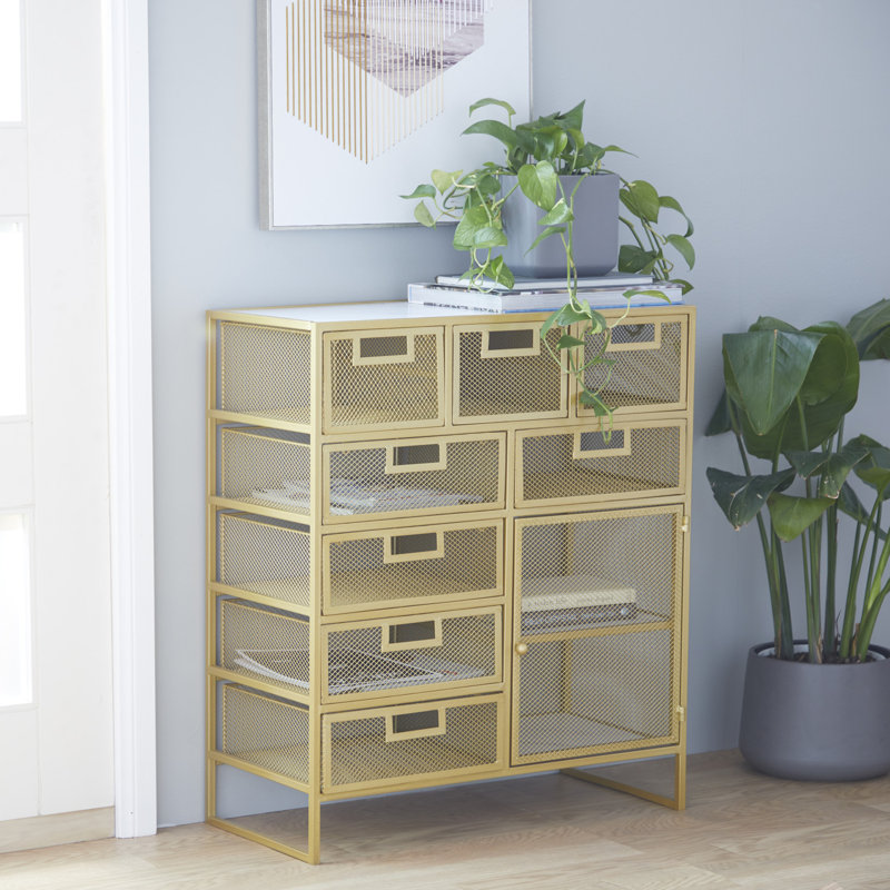 Commode de rangement 8 tiroirs Austin