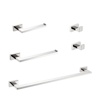 Ryeli 5 - Piece Bathroom Hardware Set