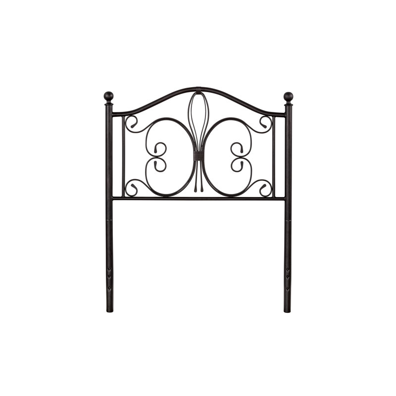 Brenneman Metal Open-Frame Headboard, Twin, Brown