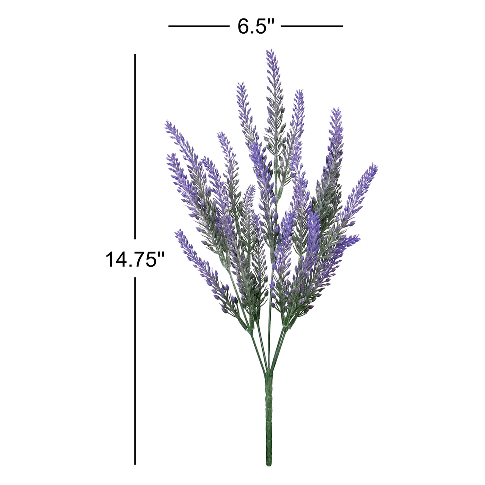 Plastic Lavender Bush, Purple