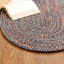 Tapis bleu marine tressé à la main Greensboro-596709288