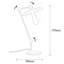 Lampe de bureau dorée 21,65 po Henline