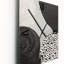 Grey Abstract Corals I - Coastal Coral Wall Clock Oversized-132339883
