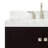 Cambridge Single Bathroom Vanity with Carrara Marble Top-88398719-88398718