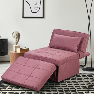 Chaliyah 71" Upholstered Convertible Sleeper Sofa