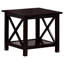 Table d'appoint Dark 3 avec rangement en bois et tables d'apparence