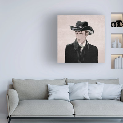 Bolog Emel Tunaboylu Kibar Cowboy Canvas Art