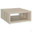 Table basse carrée en bois d'ingénierie