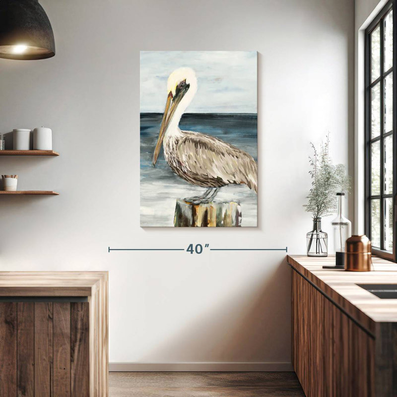 Pélican perché Brampt, H 39 po x l 26 po
