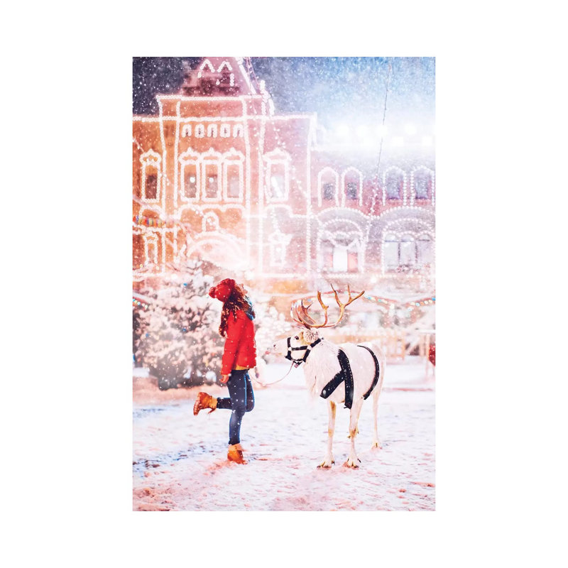 Gerda de Hobopeeba-reproduction de photo, Pas de tapis, H 26 po x l 18 po x 1,5 po, Toile tendue