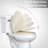 Elongated Toilet Seat, Slow Close Toilet Cover Seat for Easy Clean and Stain-Resistant, Plastic Toilet Seat with Cover, Quick-Release Hinges and Quick-Attach Hardware, Almond-126175766