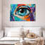 Huile pour œil abstrait Leisha-107922501