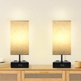 Jarold Metal USB Table Lamp For Bedroom