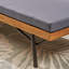 Chaise longue inclinable avec coussin Clearbrook