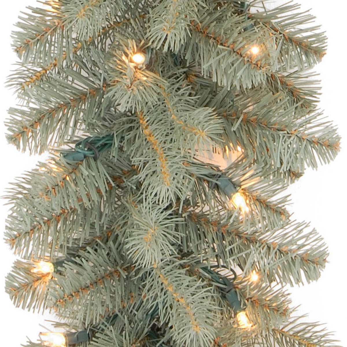 13" Pre-Lit Douglas Fir Garland, Blue