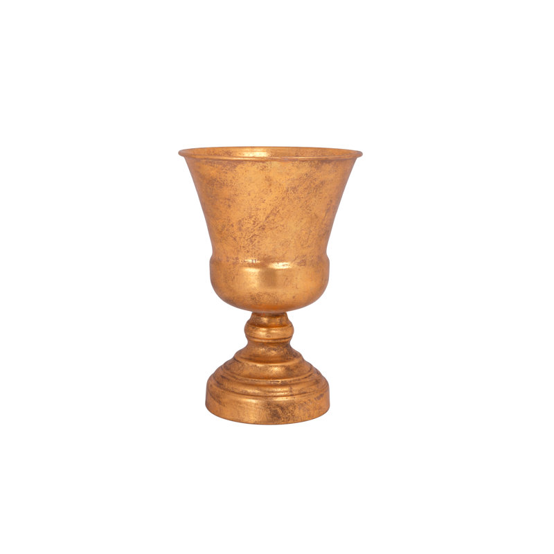 Metal Planter Gold
