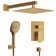 RainfallCascade 10" Wall High-Pressure Balanced Shower System with 3-Setting  Hand Shower