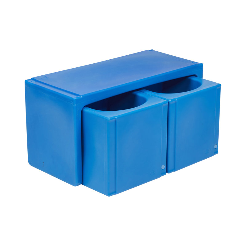 Ensemble 3 pièces ECR4Kids Tri-Me, Bleu