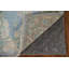 Tapis bleu Oushak