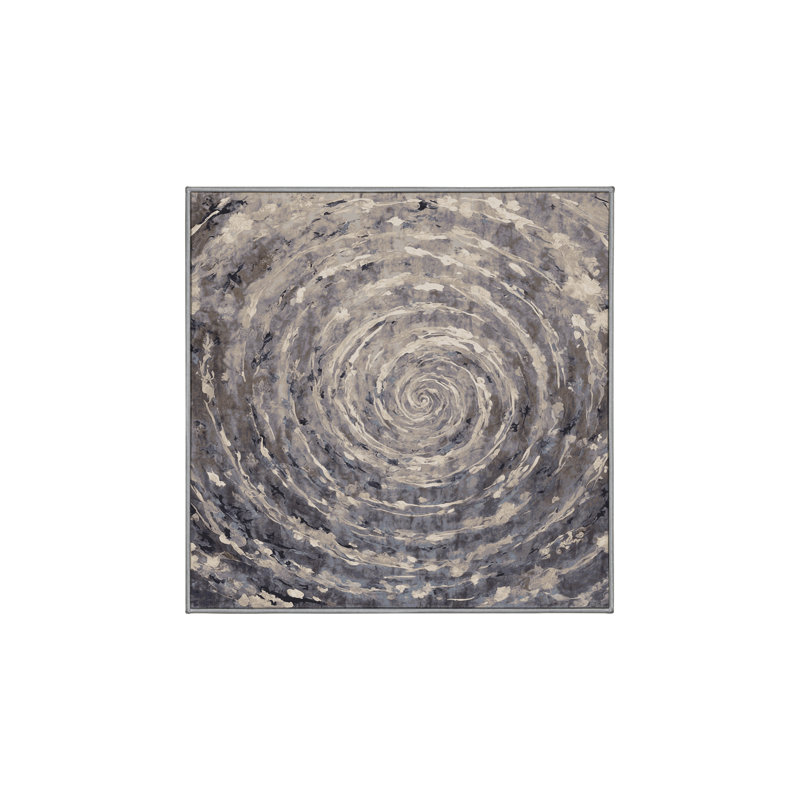 Tapis rose soyeux et moelleux, Carré 3 pi