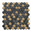 Eterna 1" x 1" Straight Edge Glass Mosaic Wall And Floor Tile-108486539